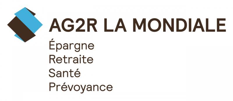 Logo AG2R La Mondiale, partenaire de Sourire à la Vie